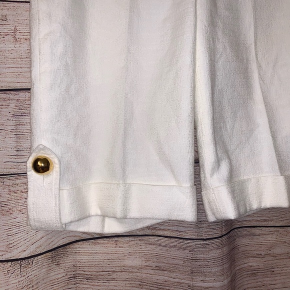 MILLY of New York - Women’s White Bermuda Shorts - Size 2 - Picture 2 of 15